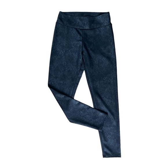 Express Stretch + ankle high rise snake print leggings women’s size medium - Picture 1 of 8